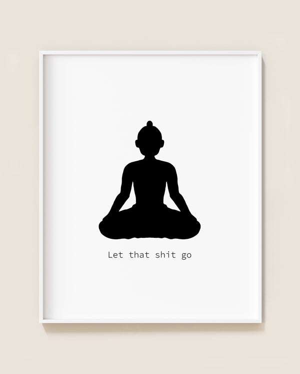 Let go | Print